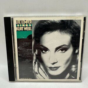 Ute Lemper Sings Kurt Weill CD London Label 425 204-2 Booklet Included
